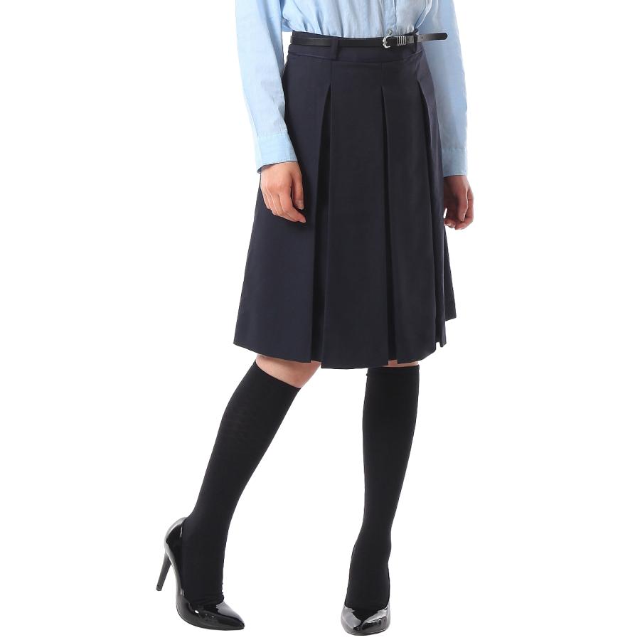 なめらかな肌触り 小ダイヤ柄 ソフトナイロン ハイソックス 38cm丈 抗菌防臭 ブラック |  | 01