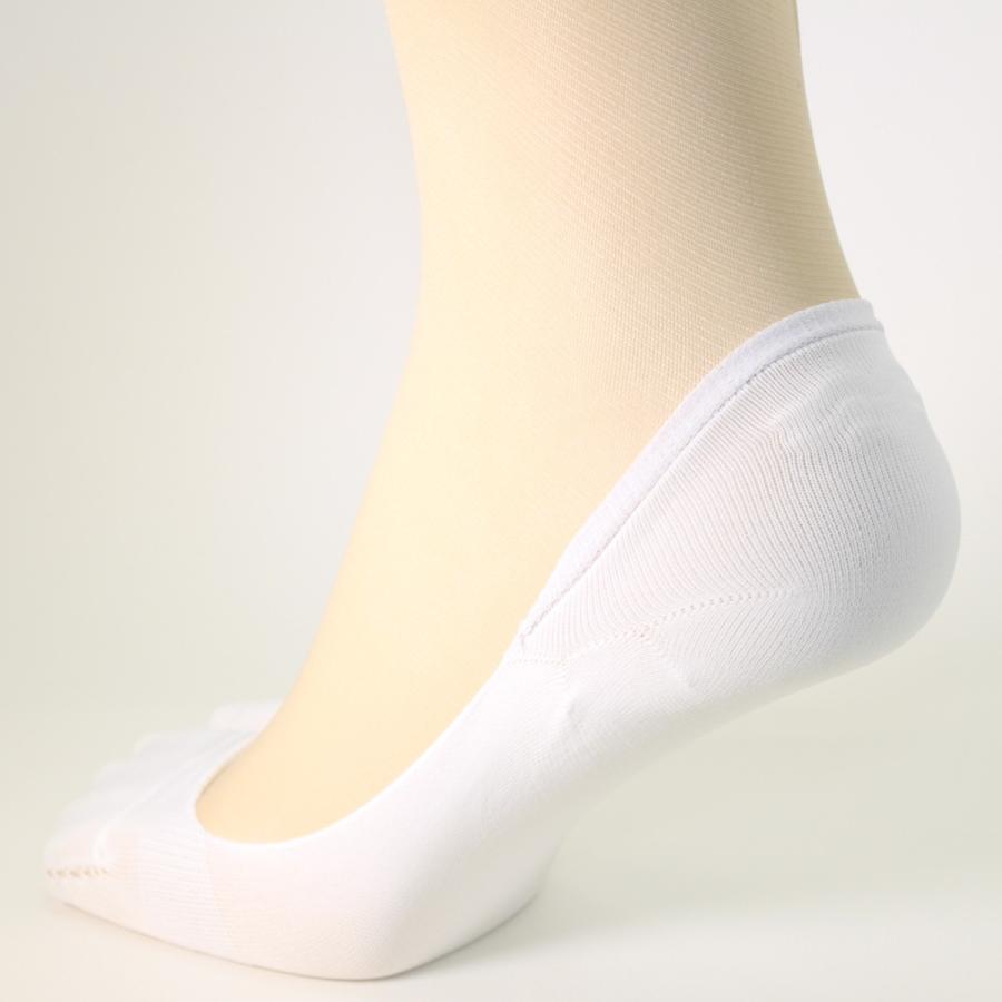 〈2足組〉脱げない 足袋型フットカバー 浅履き かかと裏滑り止め付き 足底サポート |  | 07
