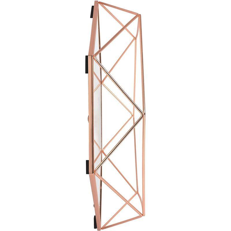 umbra ウォールミラー 壁掛け鏡 インテリア 姿見 コパー 56.5x42.5cm PRISMA 2358776880 ウォールミラー 壁掛け鏡 インテリア 姿見 コパー 5x42 5cm PRISMA サイズ