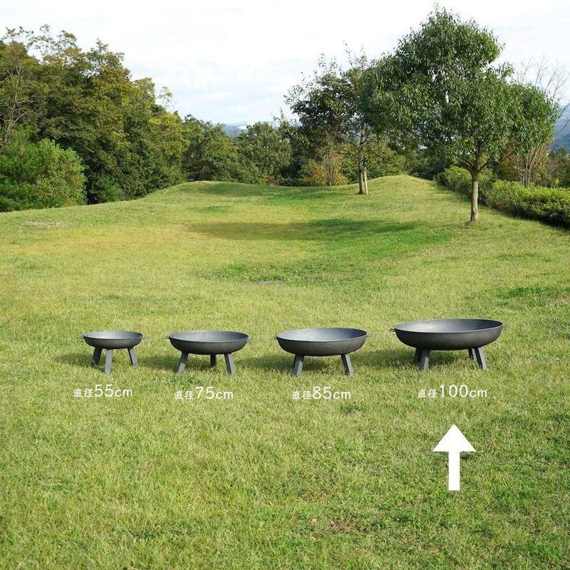 ファイヤーピット・ガーデン（焚き火台） (100cm) 100cm ガーデン 焚き火台 Fire Pit GARDEN サイズ