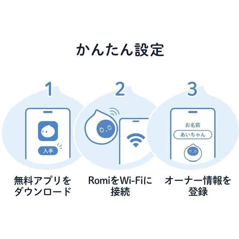 ⭐️完成品⭐️ Romi ロミィ 会話AIロボット 家庭用 ROMI-P02 2021年度グッドデザイン賞 日本製 コミュニケーションロボット みまもり 会 【IQY7012745166】(24675円)