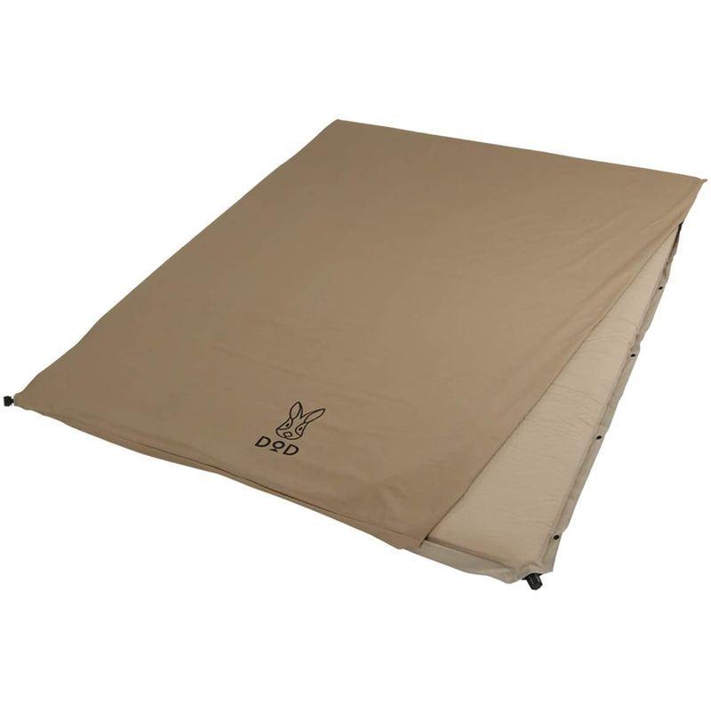 DOD(ディーオーディー) ソトネノサソイL 丸洗いシーツ付き 厚み4.5cmエアマット カマボコテントにフィット CM3-622-TN ディーオーディー ソトネノサソイL 丸洗いシーツ付き 厚み4 5cmエアマット カマボコテントにフィット CM3 TN サイズ
