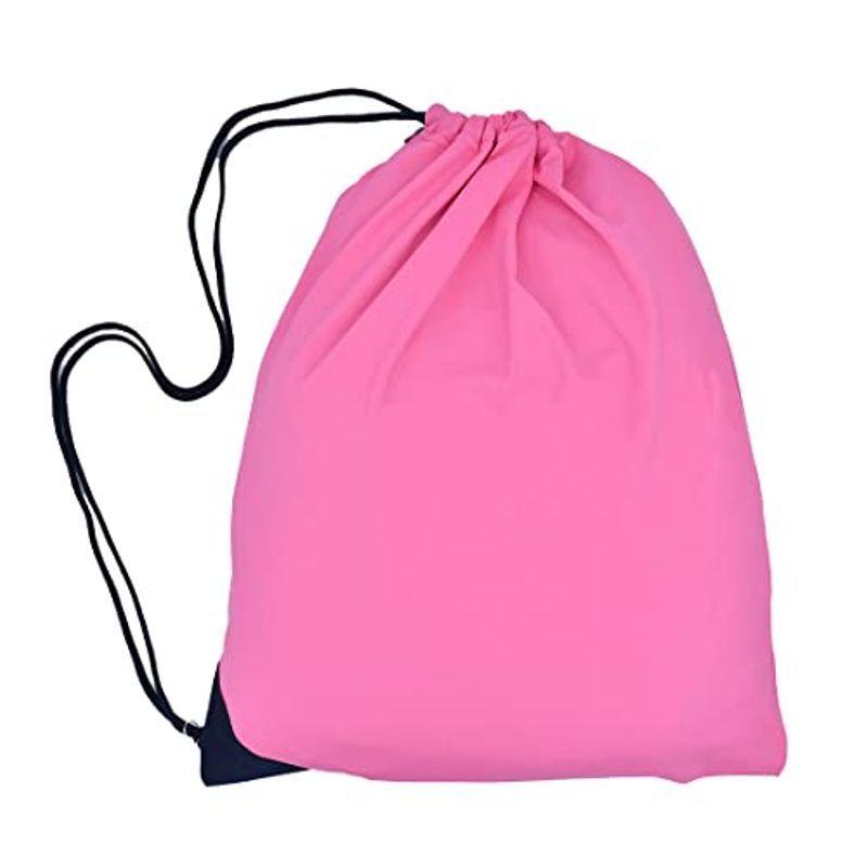 NIOINAI 汗のニオイ対応 消臭ランドリーバッグ（日本製/伸縮素材 42cm×32cm） (ピンク) 20220623065349