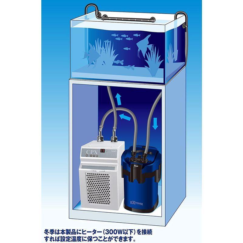 テトラ (Tetra) クールパワーボックス CPX-75 冷却 アクアリウム 水槽用 クーラー 水温上昇防止 Tetra クールパワーボックス CPX 冷却 アクアリウム 水槽用 クーラー 水温上昇防止