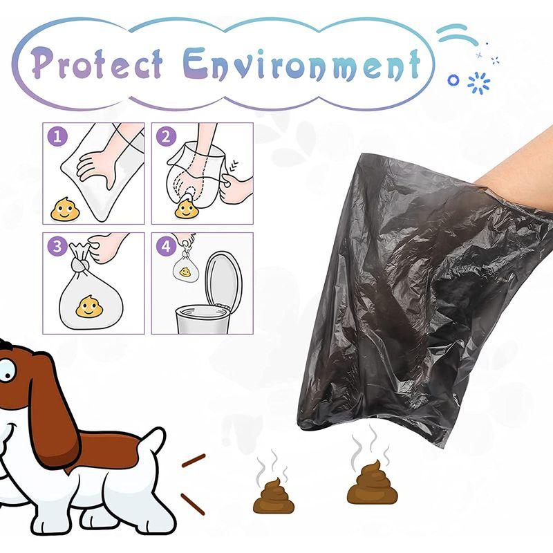 バーゲンセール Skycase 犬 猫用うんち袋 ビニール うんち処理袋 トイレ袋 拾便袋 エチケット袋 (強化プラスチック素材) ゴミ袋 ペット 糞 バッグ お出かけ、お散歩用品