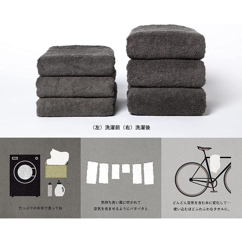 育てるタオル MARQUE Grandket《マルク グランケット》（タオルケット） (ダークグレー) 育てるタオル (ダークグレー) EI1354730680(13340円)