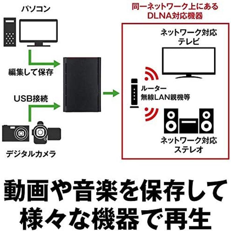 《送料込》 BUFFALO リンクステーションLS220DG ネットワークHDD 2ベイ12TB LS220D1202G 【9363032698】(32945円)
