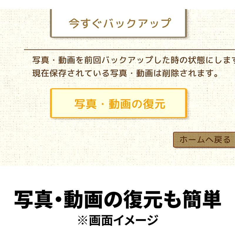 BUFFALO おもいでばこ 安心バックアップキット 2TB PD-BK2TB2 2TB PD おもいでばこ 安心バックアップキット BK2TB2