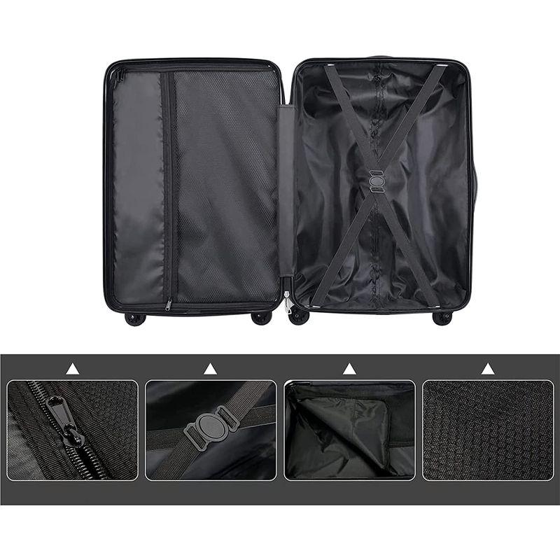 BOSTO スーツケース キャリーバッグ キャリーケース 軽量 大型 静音 ダブルキャスター 耐衝撃 旅行出張 スーツケース 親子セット 化 スーツケース キャリーバッグ キャリーケース 軽量 大型 静音 ダブルキャスター 耐衝撃 旅行出張 親子セット サイズ