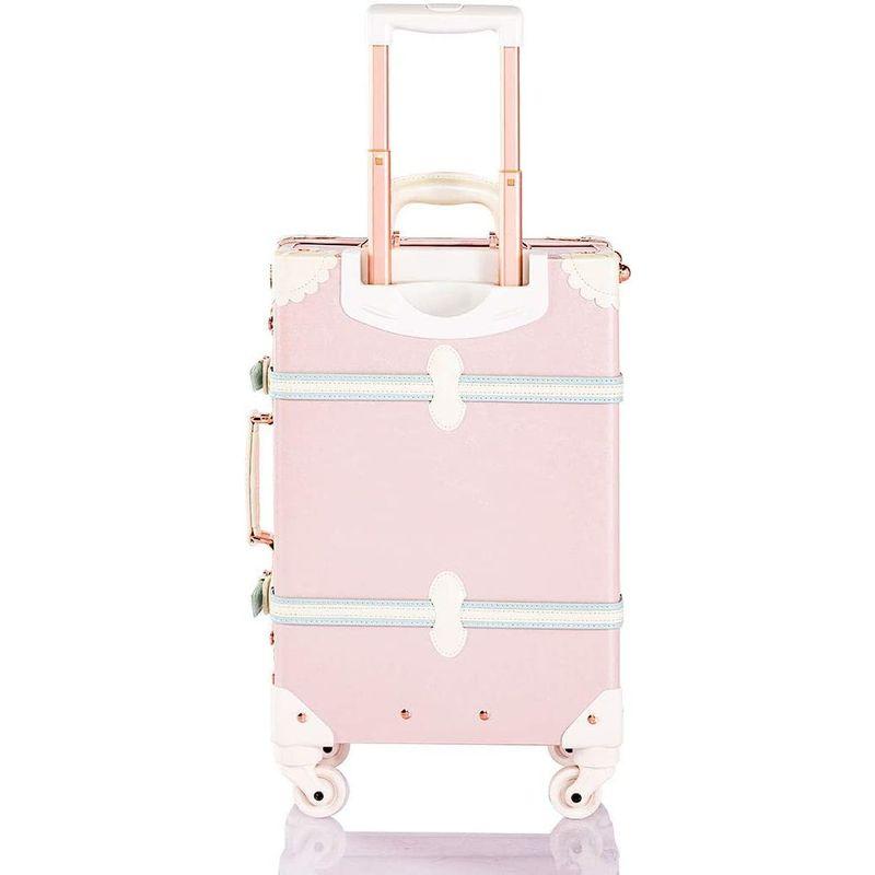 COTRUNKAGE スーツケース かわいい キャリーケース トランクケース アンティーク調 キャリーバッグ ダイヤルロック搭載 スーツケー X1102479839(10857円)