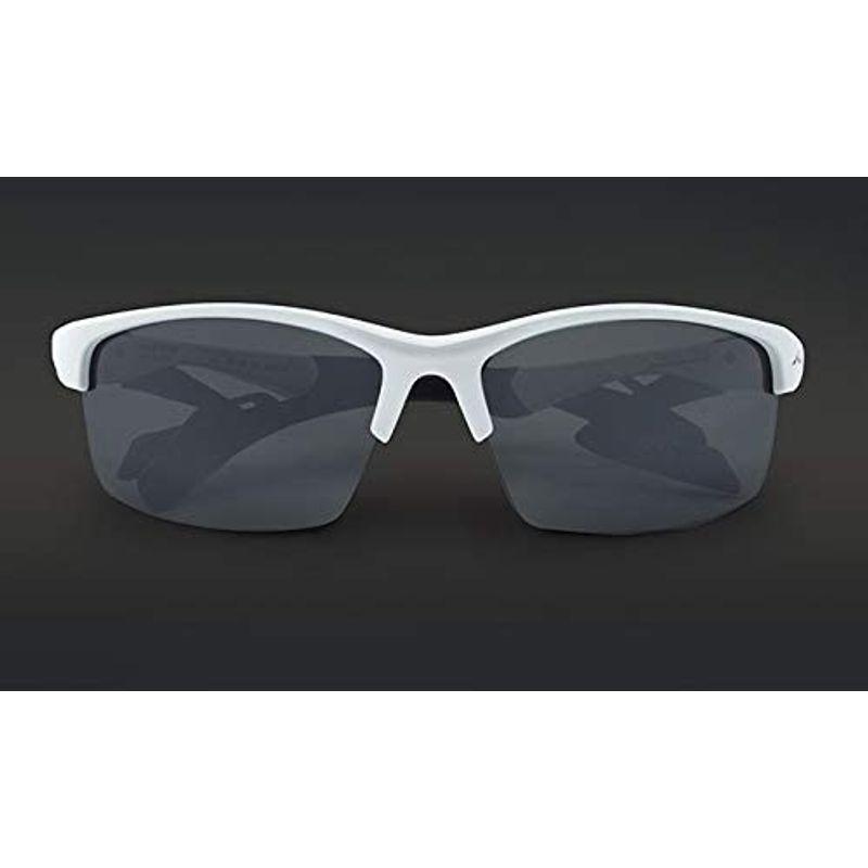 AirFly(エアフライ) ノーズパッドレススポーツサングラス AF-303 C-2 新サイドパッド搭載 ホワイトフレーム AF-303 C AF ノーズパッドレススポーツサングラス エアフライ 新サイドパッド搭載 ホワイトフレーム