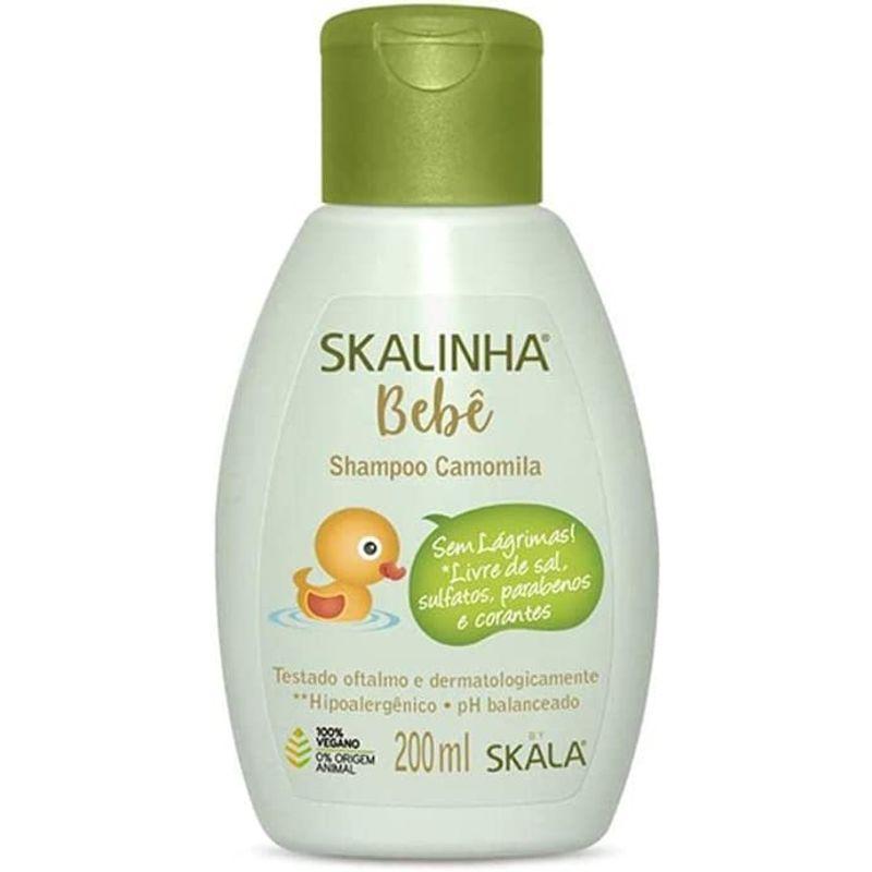 ランキング第1位Skalinha Bebe スカリニャベベ・ベイビー スカラ 200ml ヘアシャンプー カモミュール Camo Skala  Shampoo シャンプー