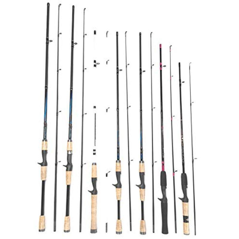 セール店舗 7ft 6ft 5ft ベイトロッド 2ピース 7本 セット バスロッド ベイト シーバス ベイトロッド シーバスロッド セット 入荷処理 Pnlp Sn