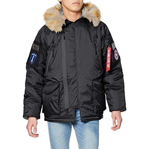 [アルファインダストリーズ] アウター DEEP FREEZE N-3B TA0323 ブラック XL