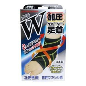 NUT 足首用サポーター ミノウラ 足首サポーターW加圧タイプ フリーサイズ 1枚(配送区分:A2