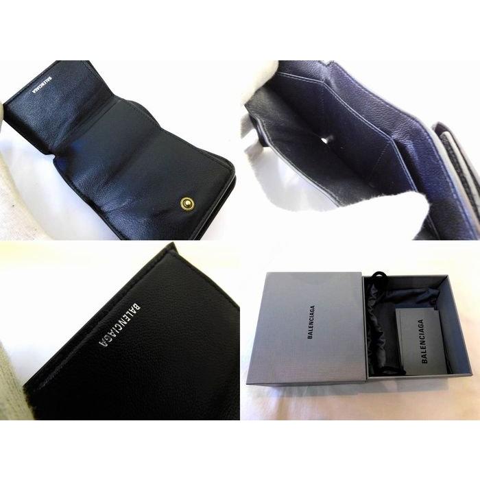 BALENCIAGA（バレンシアガ） 正規店購入 593813 □ レザー 三つ折り