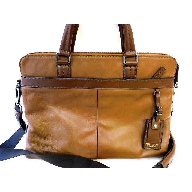 【極美品】トゥミ ビジネスバッグ 2way ニータ コミューター ブリーフケース TUMI トゥミ 2WAY ブリーフケース □ 69714UMO TAFTON ナチュラルタン