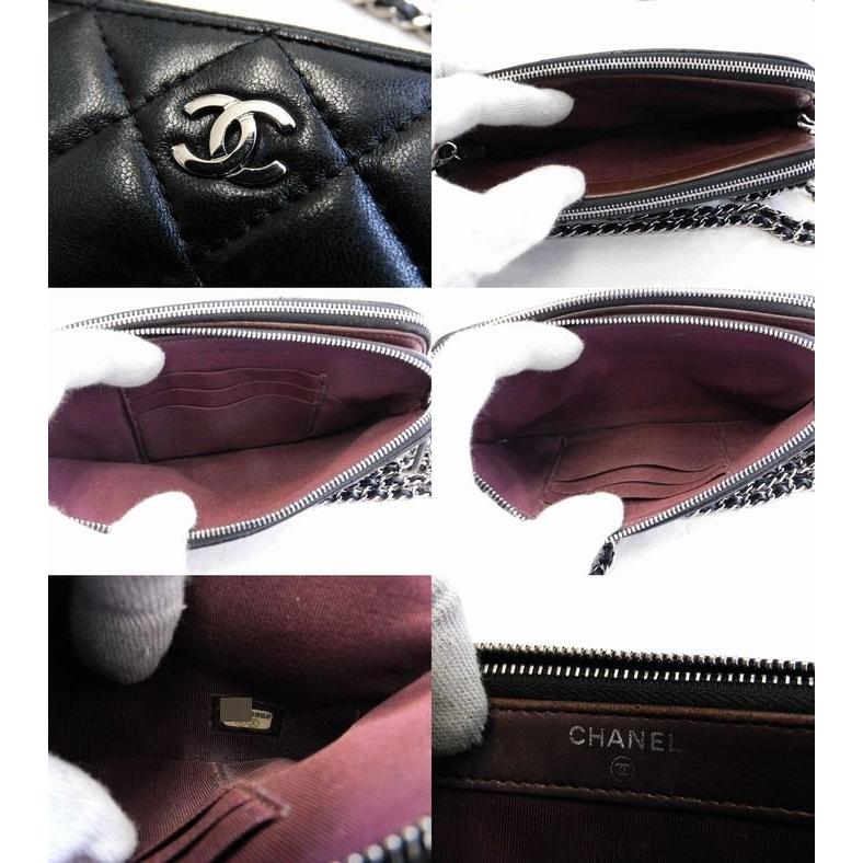 CHANEL シャネル □ A82527 マトラッセ Wファスナーチェーン CHANEL シャネル □ A82527 マトラッセ Wファスナーチェーン