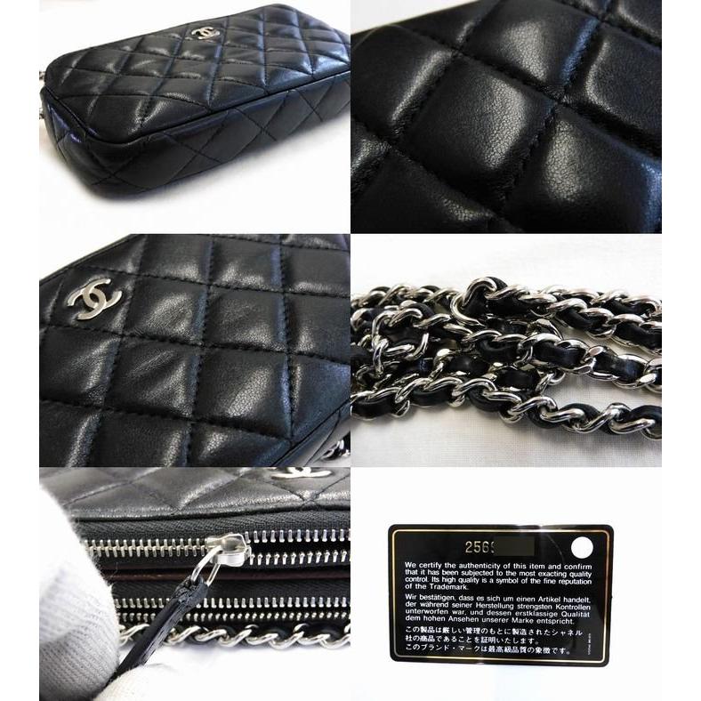 CHANEL シャネル □ A82527 マトラッセ Wファスナーチェーン CHANEL シャネル □ A82527 マトラッセ Wファスナーチェーン