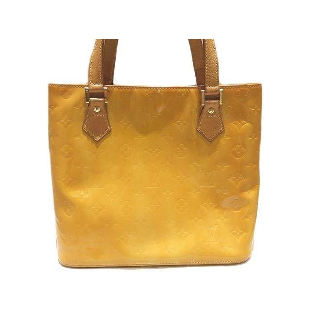 ルイヴィトン ヴェルニ ヒューストン トートバッグ エナメル イエロー（決まりました！） LOUIS VUITTON（ルイ・ヴィトン） ヴィトン トートバッグ ヒューストン