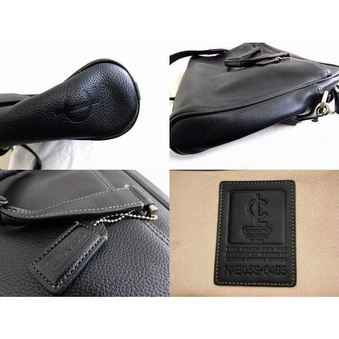 COACH（コーチ） 6465 □ レザー ブリーフケース ビジネスバッグ