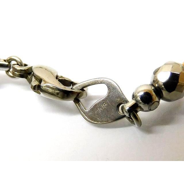 卍*卍様 k18 YG イタリア製　ゴールドネックレス ダイヤモンド K18ネックレス(イエローゴールド/4月誕生石/鑑別書