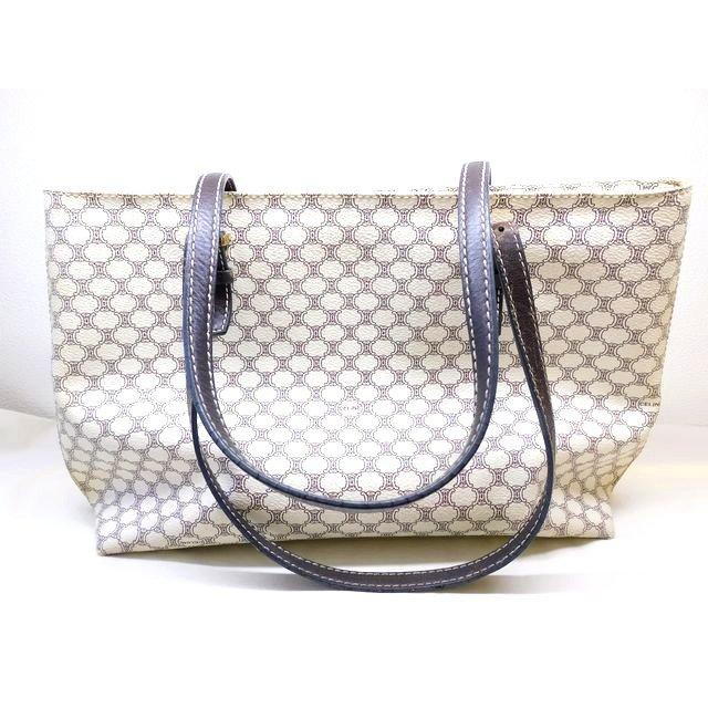 セリーヌ CELINE トートバッグ □ SA 00/66 マカダム柄 PVC レザー 