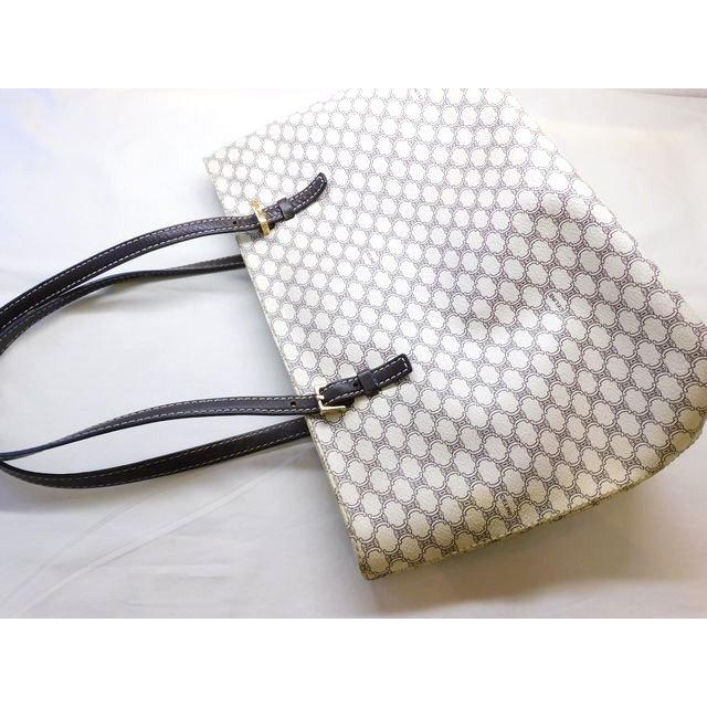 セリーヌ CELINE トートバッグ □ SA 00/66 マカダム柄 PVC レザー 