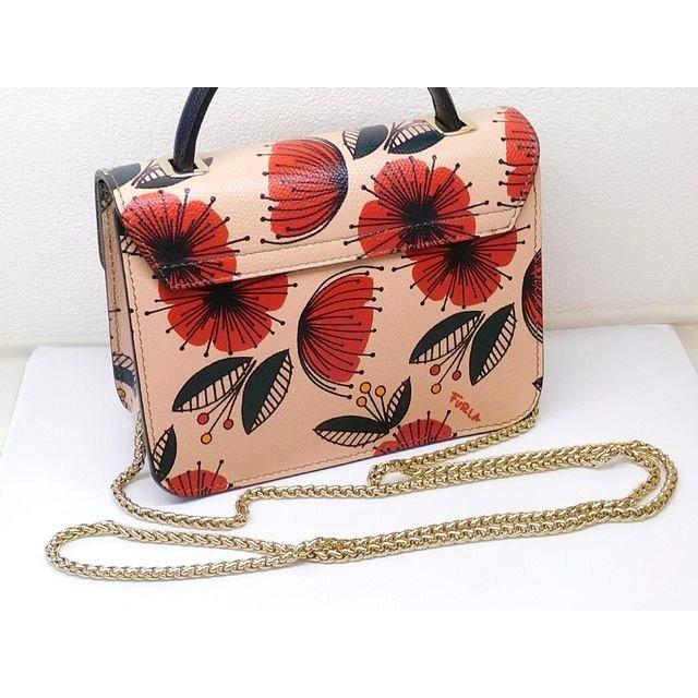 美品 フルラ メトロポリス 2WAY ミニ ショルダーバッグ □ レザー 巾着 