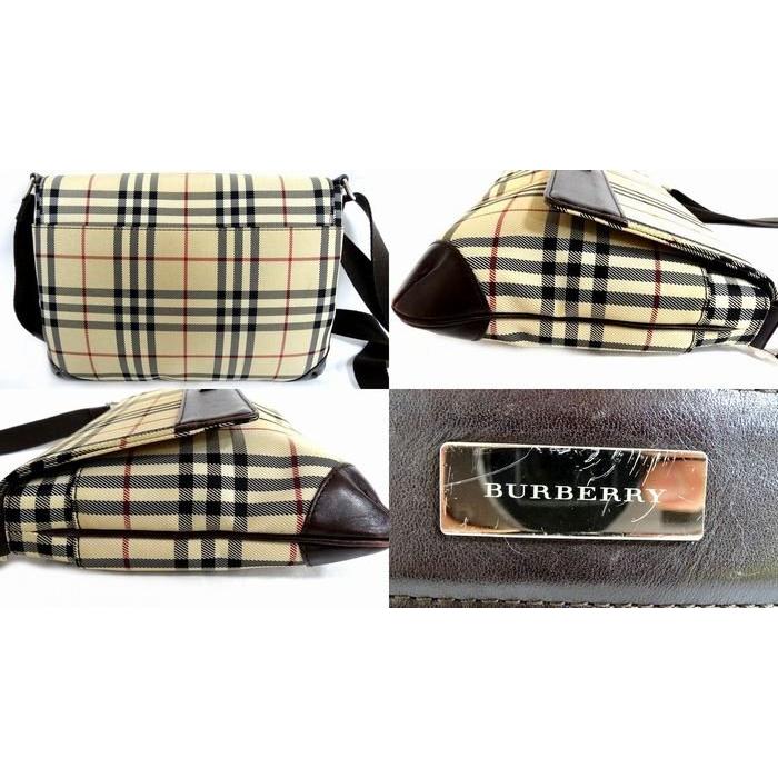 BURBERRY バーバリー □ ヴィンテージ ショルダーバッグ ノバ BURBERRY バーバリー □ ヴィンテージ ショルダーバッグ ノバ