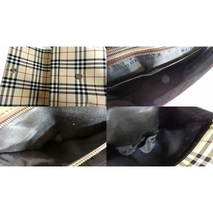 BURBERRY バーバリー □ ヴィンテージ ショルダーバッグ ノバ BURBERRY バーバリー □ ヴィンテージ ショルダーバッグ ノバ