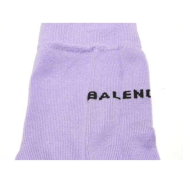 送料無料 BALNCIAGA バレンシアガ レディース ソックス ◇ ラベンダー 