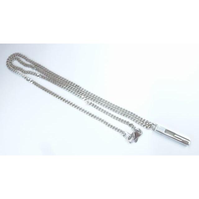美品 GUCCI グッチ □ カットアウト G 男女兼用 ネックレス Sv925  