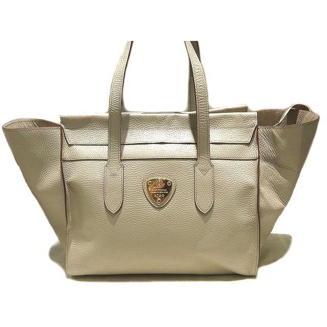 ATAO 美品 アタオ トートバッグ ☆ グレージュ系 レザー 肩掛け  