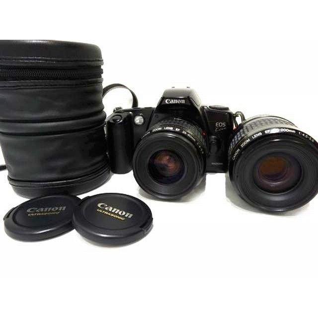 動作確認済み Canon EOS Kiss □ 35-88mm 80-200mm 一眼 フィルム  