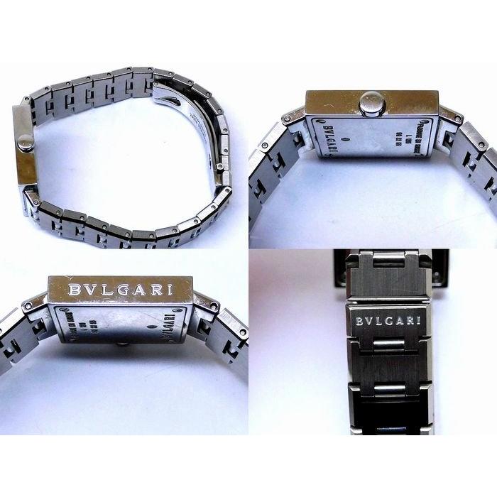 BVLGARI ブルガリ 時計 □ SQ22SS クアドラード ステンレス スクエア 