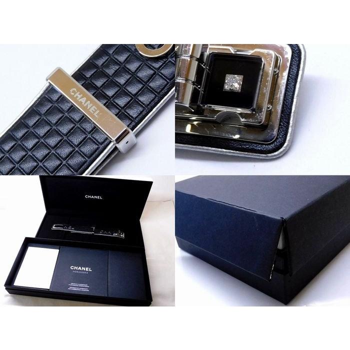 美品 シャネル H6947 コココード ウォンテッド 時計 ■ 1P ダイヤ ステンレス レザー バングル型 レディース クォーツ 腕時計 CHANEL □6L CHANEL（シャネル） 美品 H6947 コココード ウォンテッド 時計 □ 1P