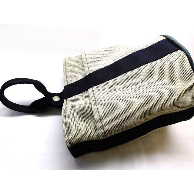 HERMES エルメス サクソー PM ハンドバッグ ミニトート キャンバス