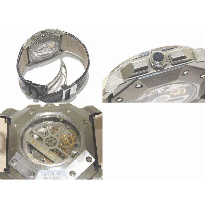 美品 BVLGARI ブルガリ オクト ヴェロチッシモ 自動巻き メンズ 時計