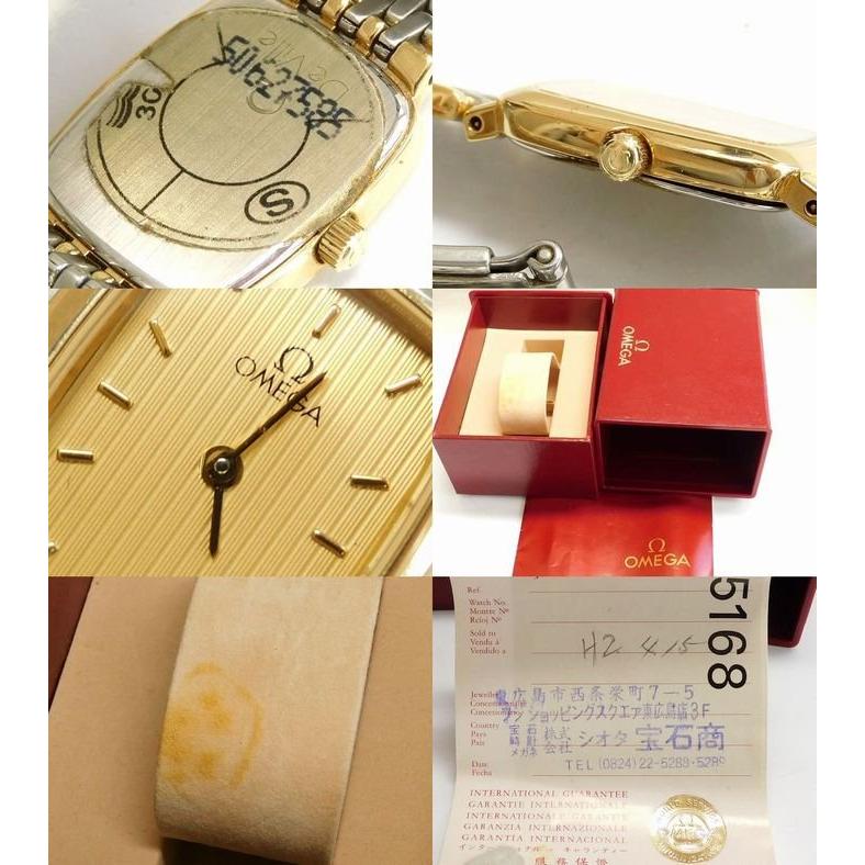 3F オメガ デビル クォーツ腕時計 ☆ レディース ジャンク 不動品