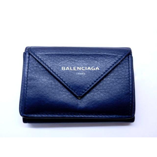 バレンシアガ ペーパーミニ 三つ折り財布 ネイビー 小銭入れ コンパクト 楽天市場】【財布】BALENCIAGA バレンシアガ ペーパー ミニ ウォレット