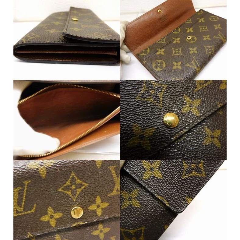 LOUIS VUITTON ルイヴィトン 長財布 ポルトフォイユ　M61734 ルイヴィトン モノグラム ポルトフォイユ・サラ 長財布 M61734