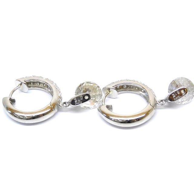 美品 Pt900 ダイヤモンド 2.19ct 2.02ct 0.35ct □ ピアス プラチナ