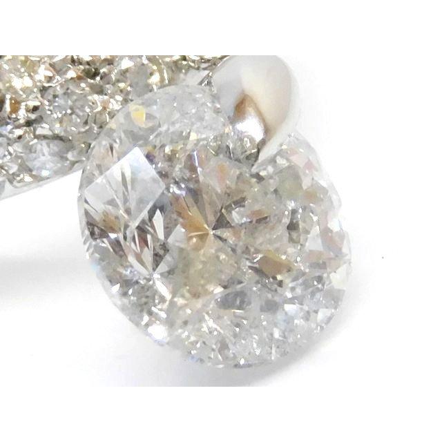美品 Pt900 ダイヤモンド 2.19ct 2.02ct 0.35ct □ ピアス プラチナ