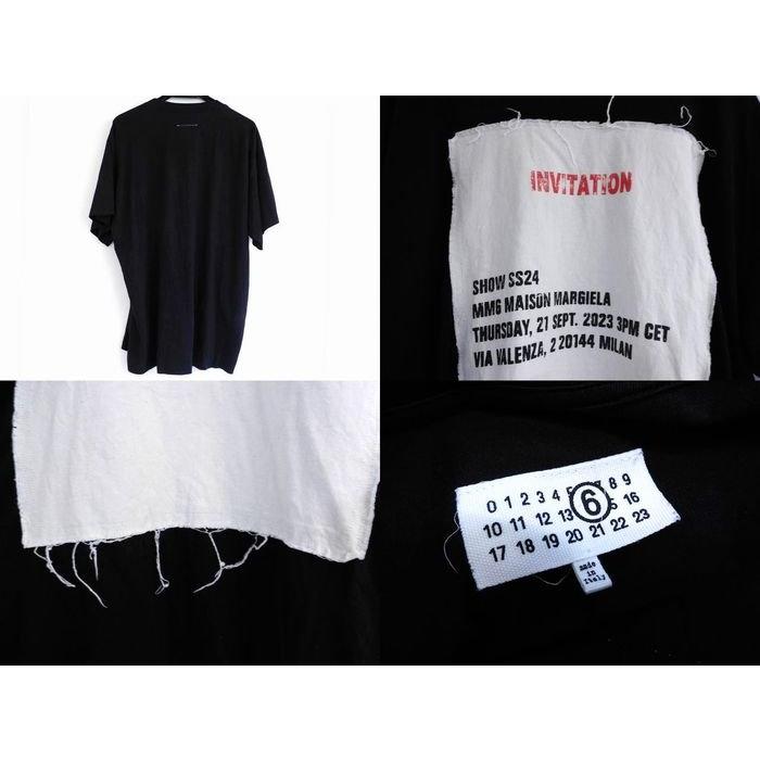 メゾンマルジェラ MM6 Maison Margiela □ 24SS INVITATION Tシャツ