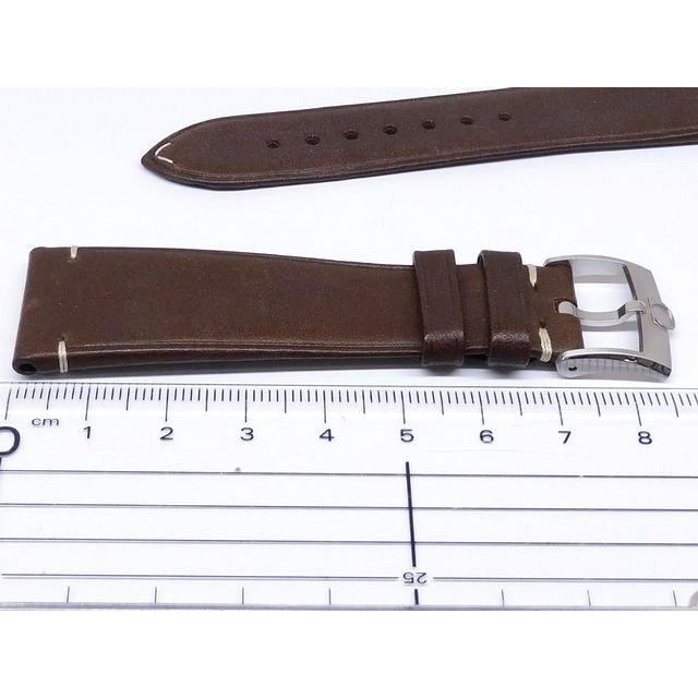 未使用 オメガ □ 032CUZ014661 シーマスター用 21mm ブラウン レザー