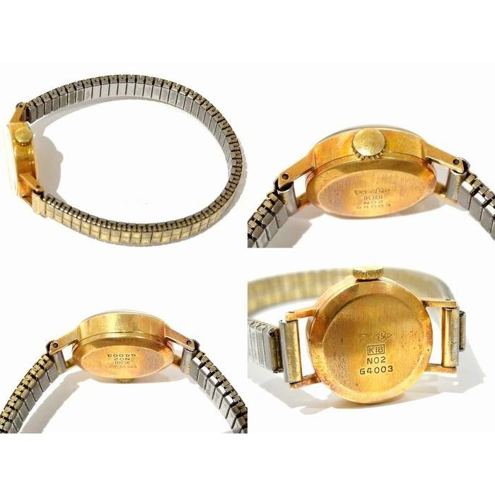 3F CITIZEN シチズン GRACE グレース □ G4003 K18 750 手巻き 時計