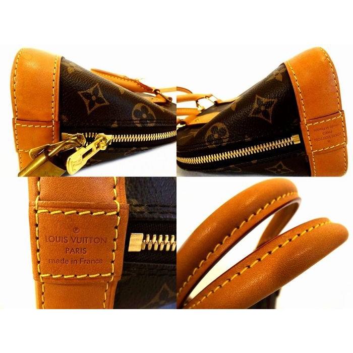 ヴィトン ■ M53152 SN1189 ICチップ モノグラム アルマBB ハンドバッグ ブラウン系 2WAY ショルダーバッグ Louis Vuitton □７I LOUIS VUITTON（ルイ・ヴィトン） ヴィトン □ M53152 SN1189 ICチップ