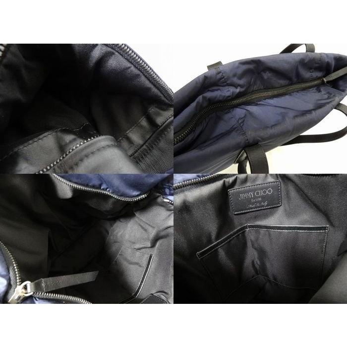 ジミーチュウ トートバッグ □ BALFOUR バルフォア ナイロン レザー
