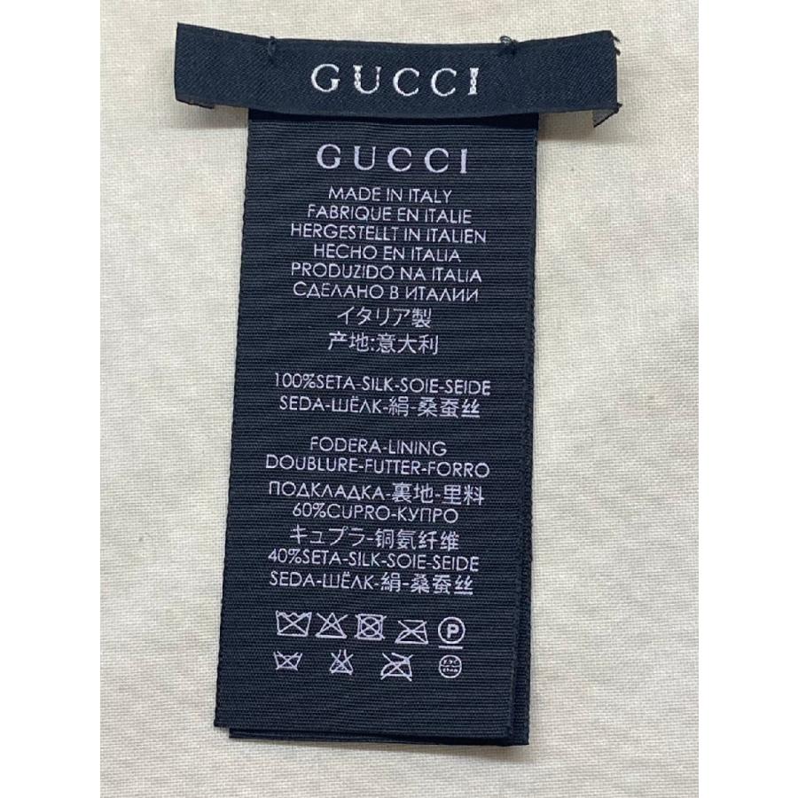 美品 GUCCI グッチ 196879 □ 剣先8cm ネクタイ △ ストライプ Gロゴ